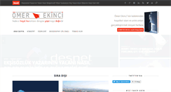 Desktop Screenshot of omerekinci.com